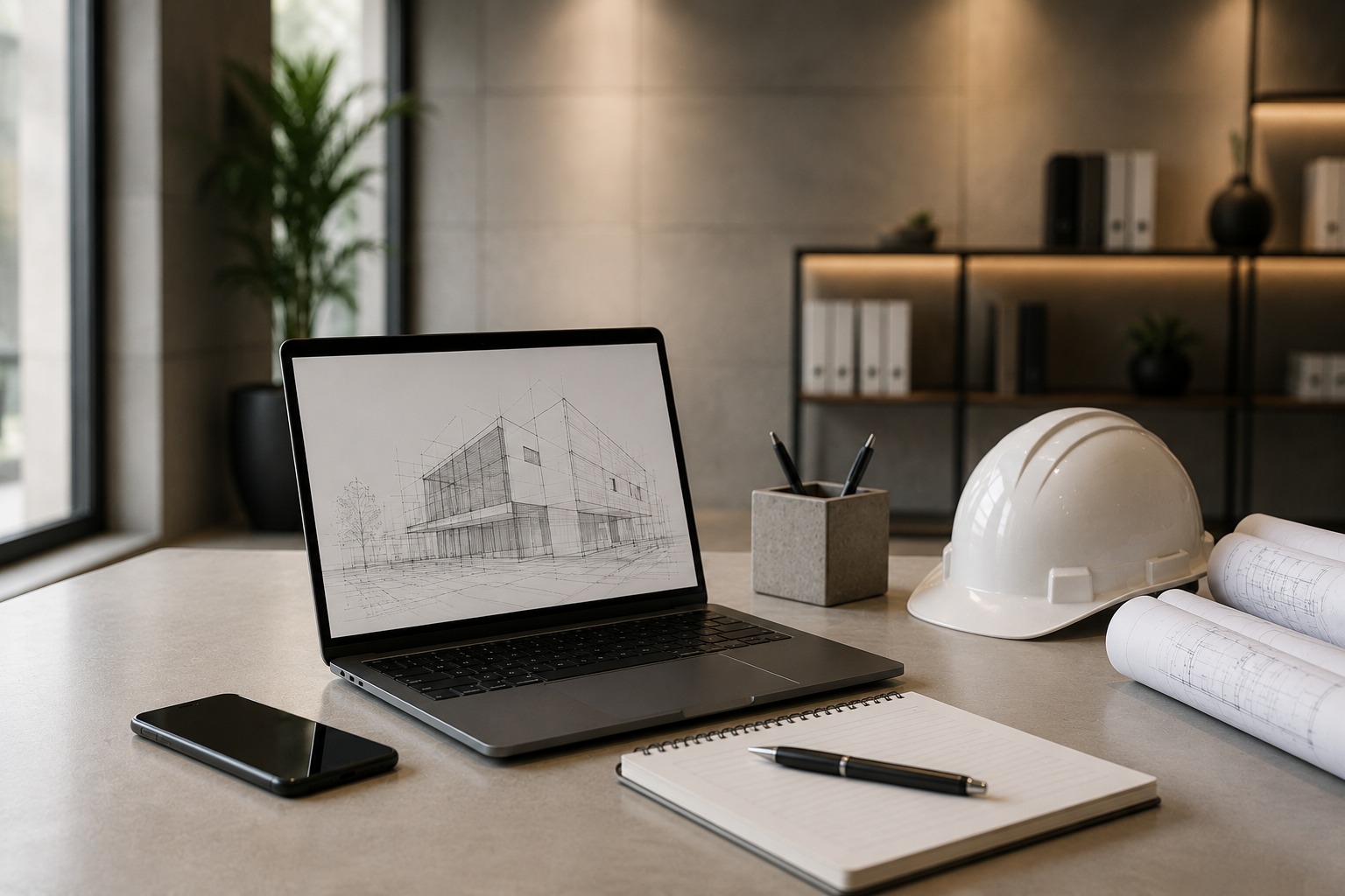 Equipe M5 Group em obra — Facilities Management em São Paulo